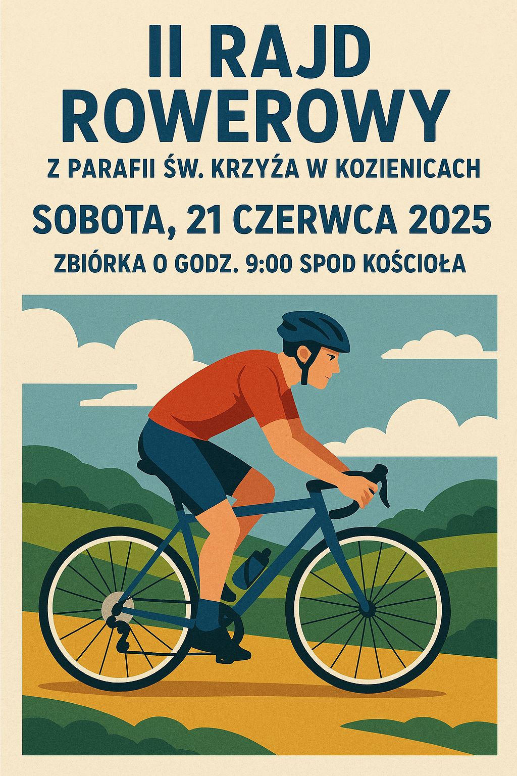 Plakat na II Rajd Ro