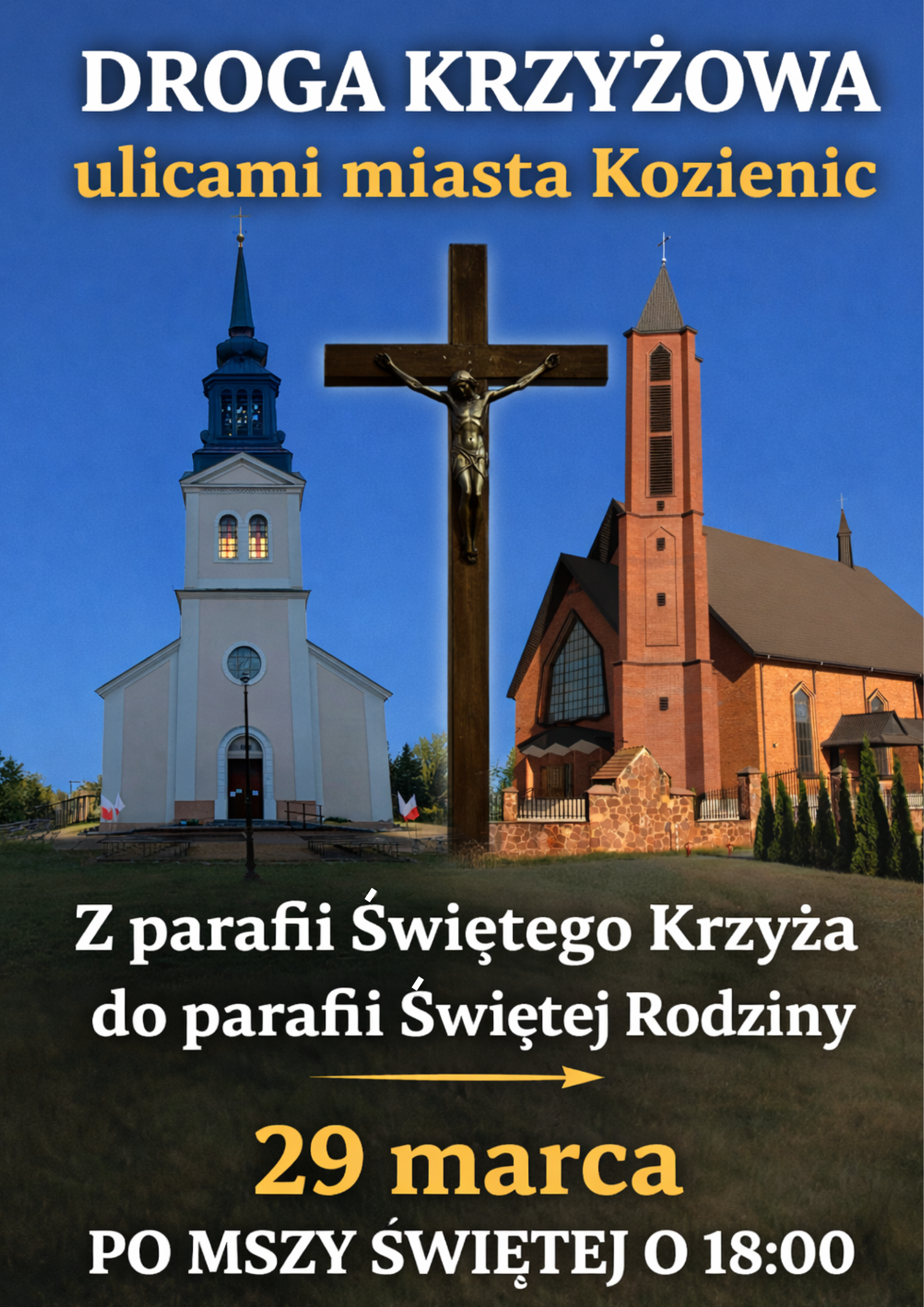 Plakat Droga Krzyżowa